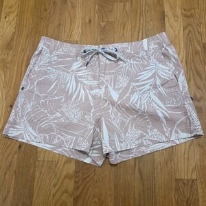 Vuori Ripstop Short‎ Palm Tree Print 3"